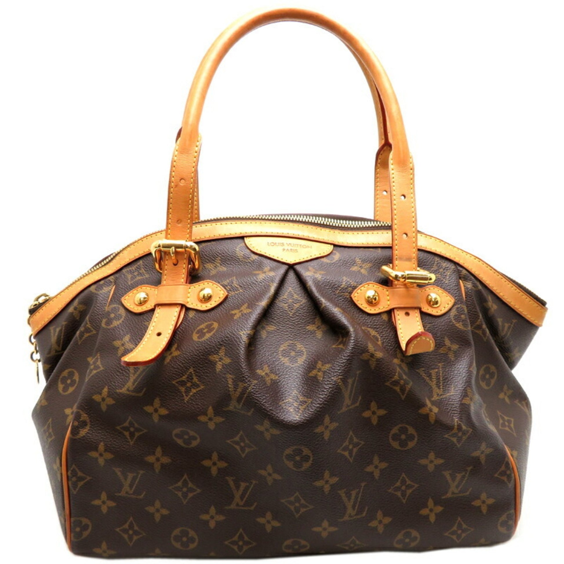 Louis Vuitton Tivoli, Brown, Canvas, handbag