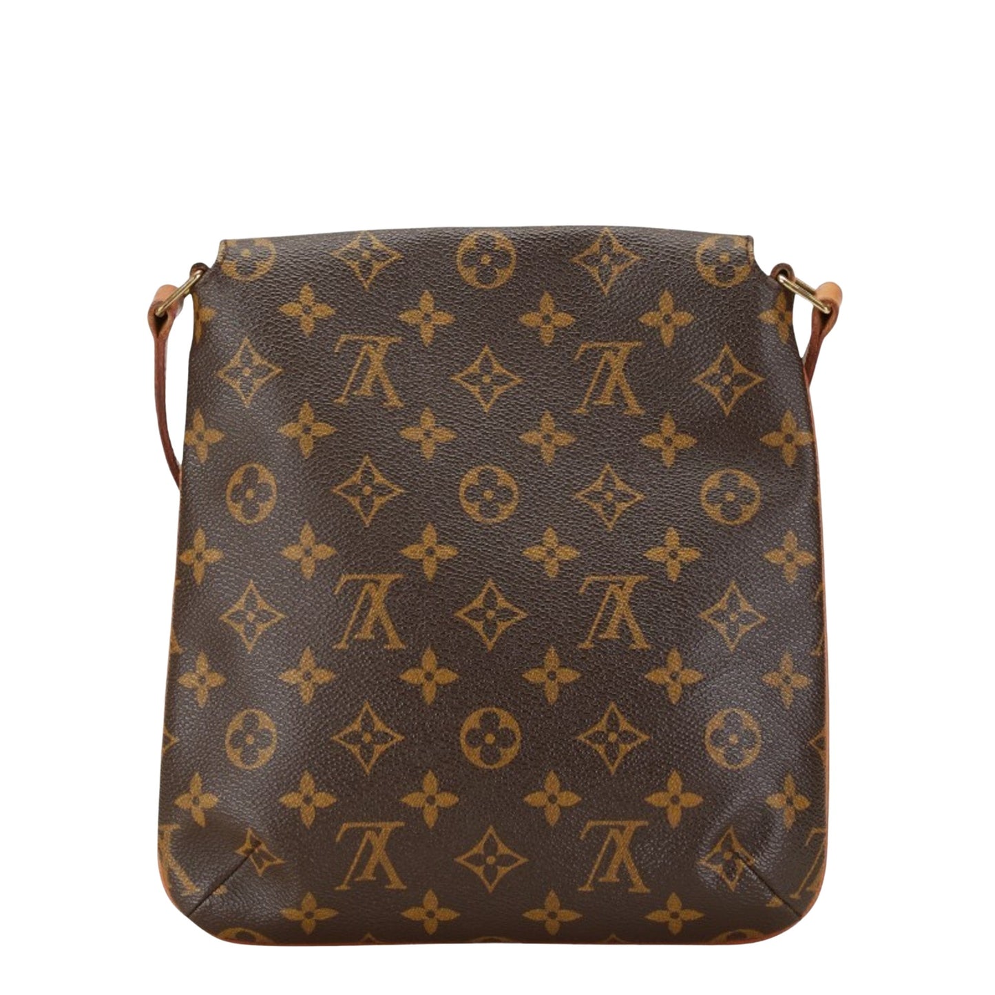 Louis Vuitton Musette Salsa, Brown, Canvas, shoulder