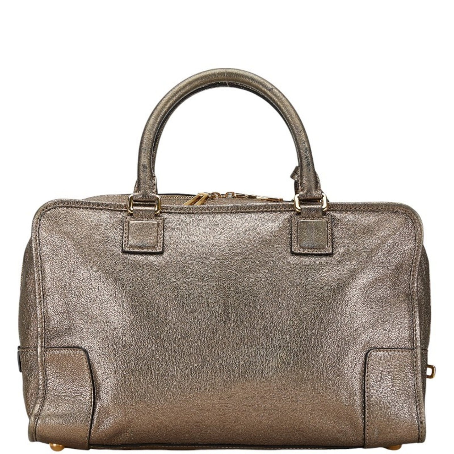 Loewe Amazona, Gold, Leather, handbag