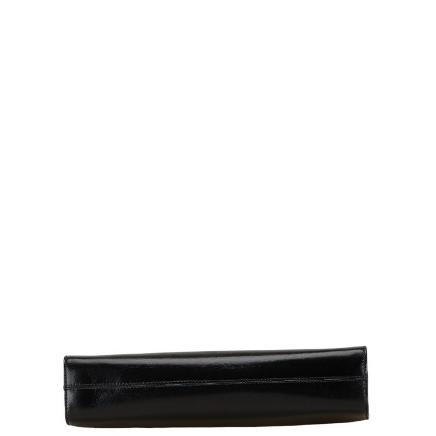 Salvatore Ferragamo Gancini, Black, Leather, shoulder