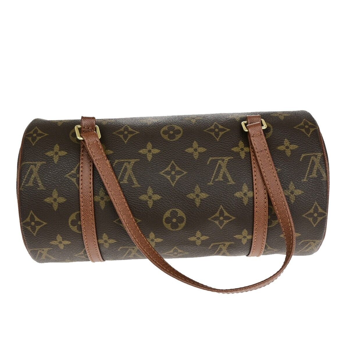 Louis Vuitton Papillon 26, Brown, Canvas, handbag