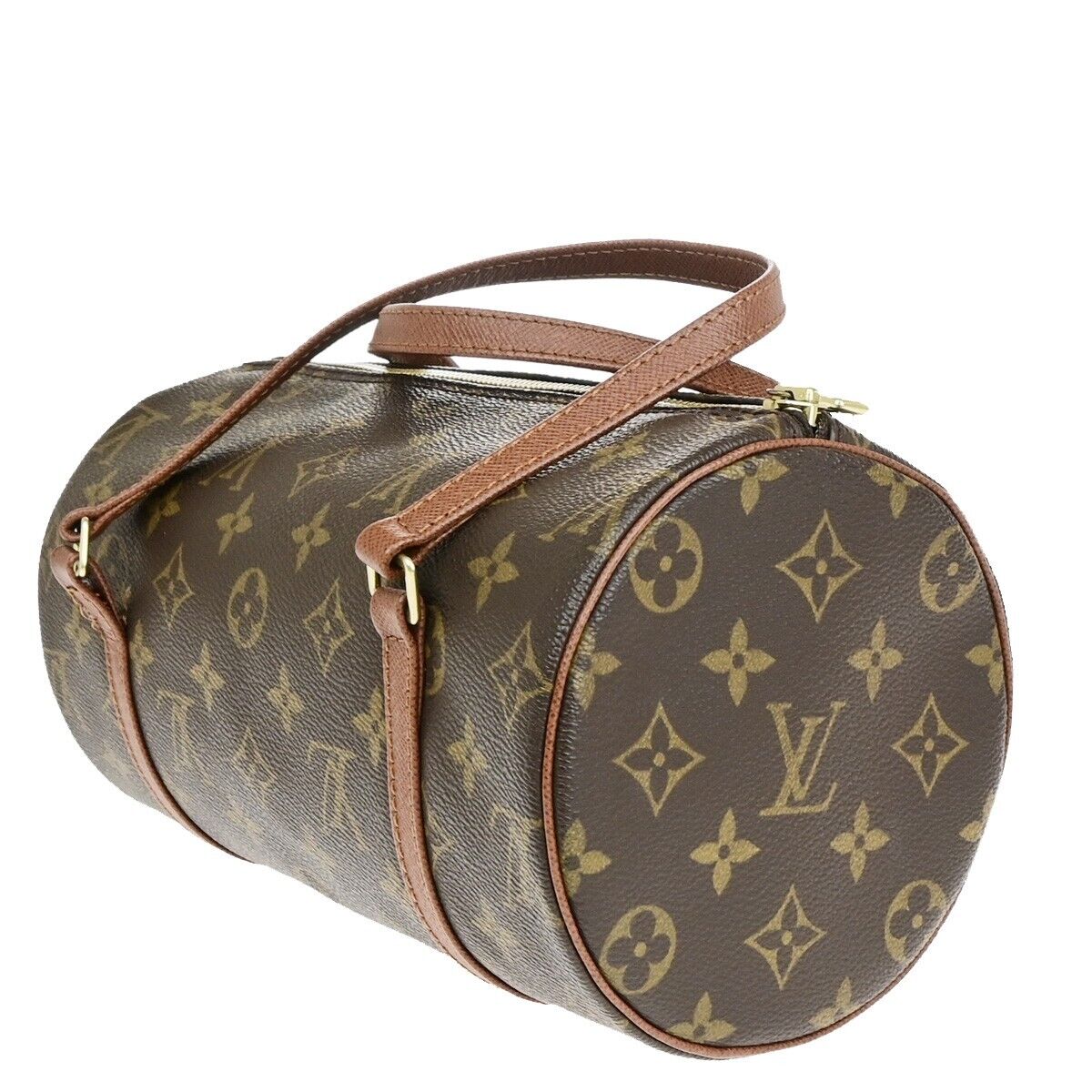 Louis Vuitton Papillon 26, Brown, Canvas, handbag