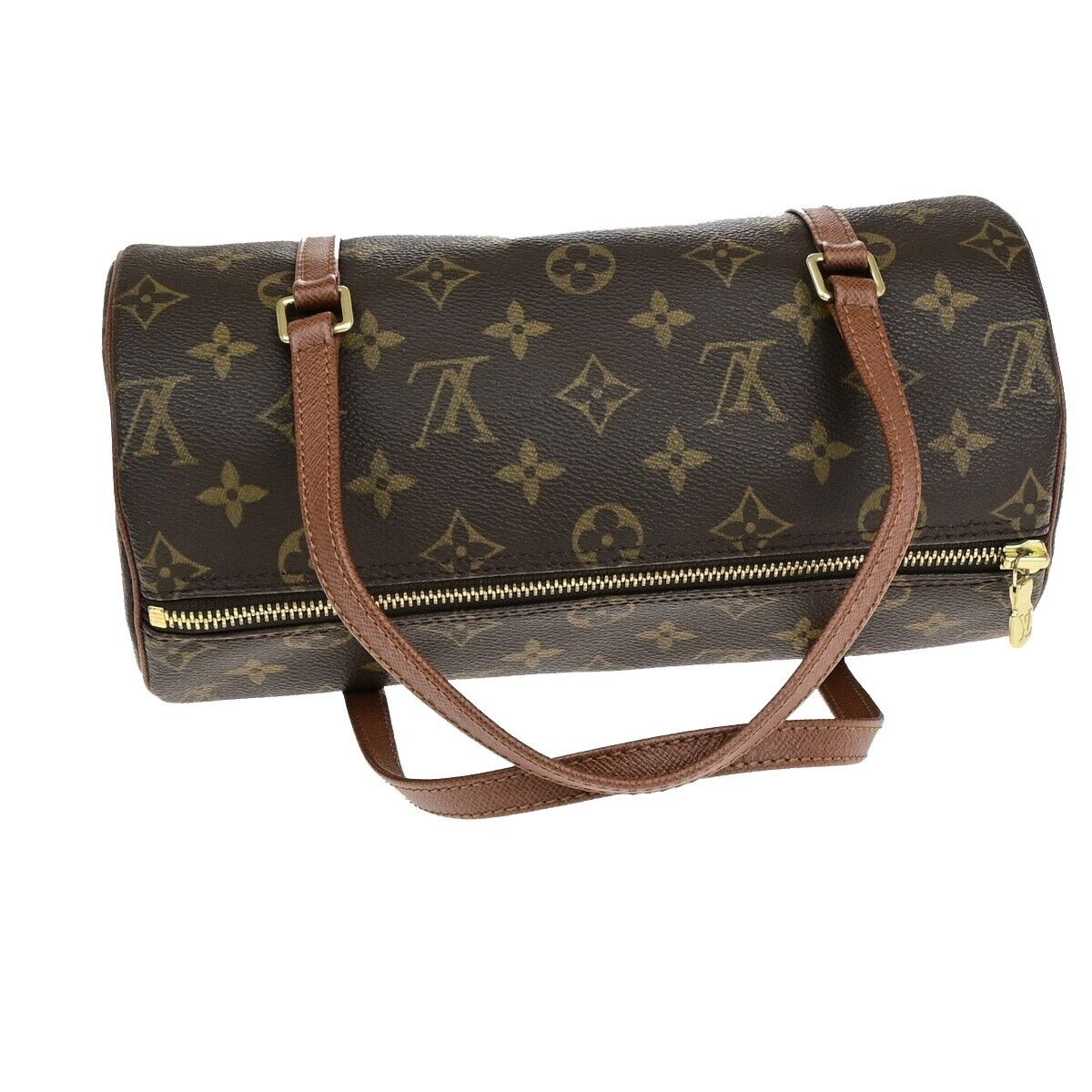 Louis Vuitton Papillon 26, Brown, Canvas, handbag