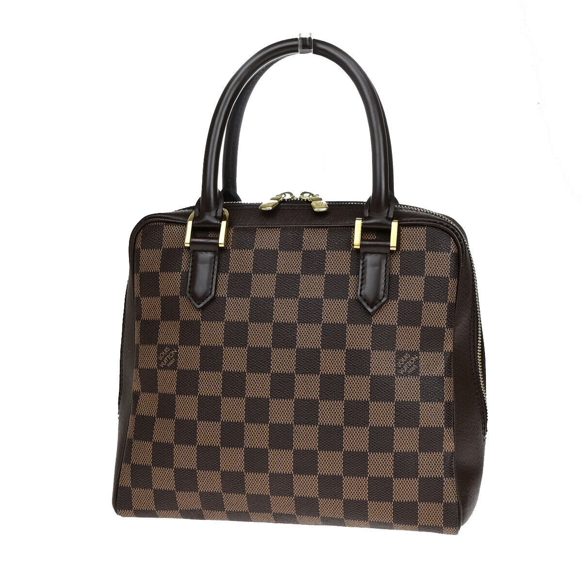 Louis Vuitton Brera, Brown, Canvas, handbag