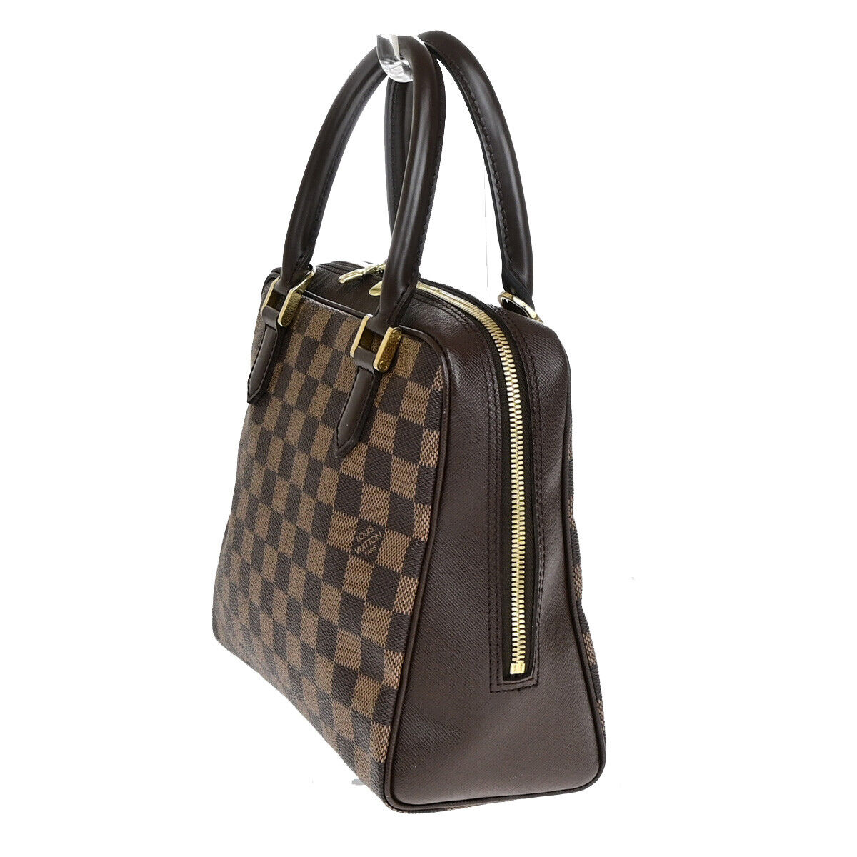 Louis Vuitton Brera, Brown, Canvas, handbag