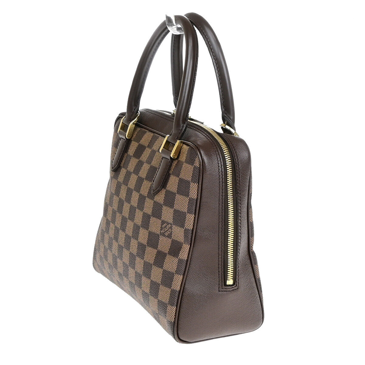 Louis Vuitton Brera, Brown, Canvas, handbag