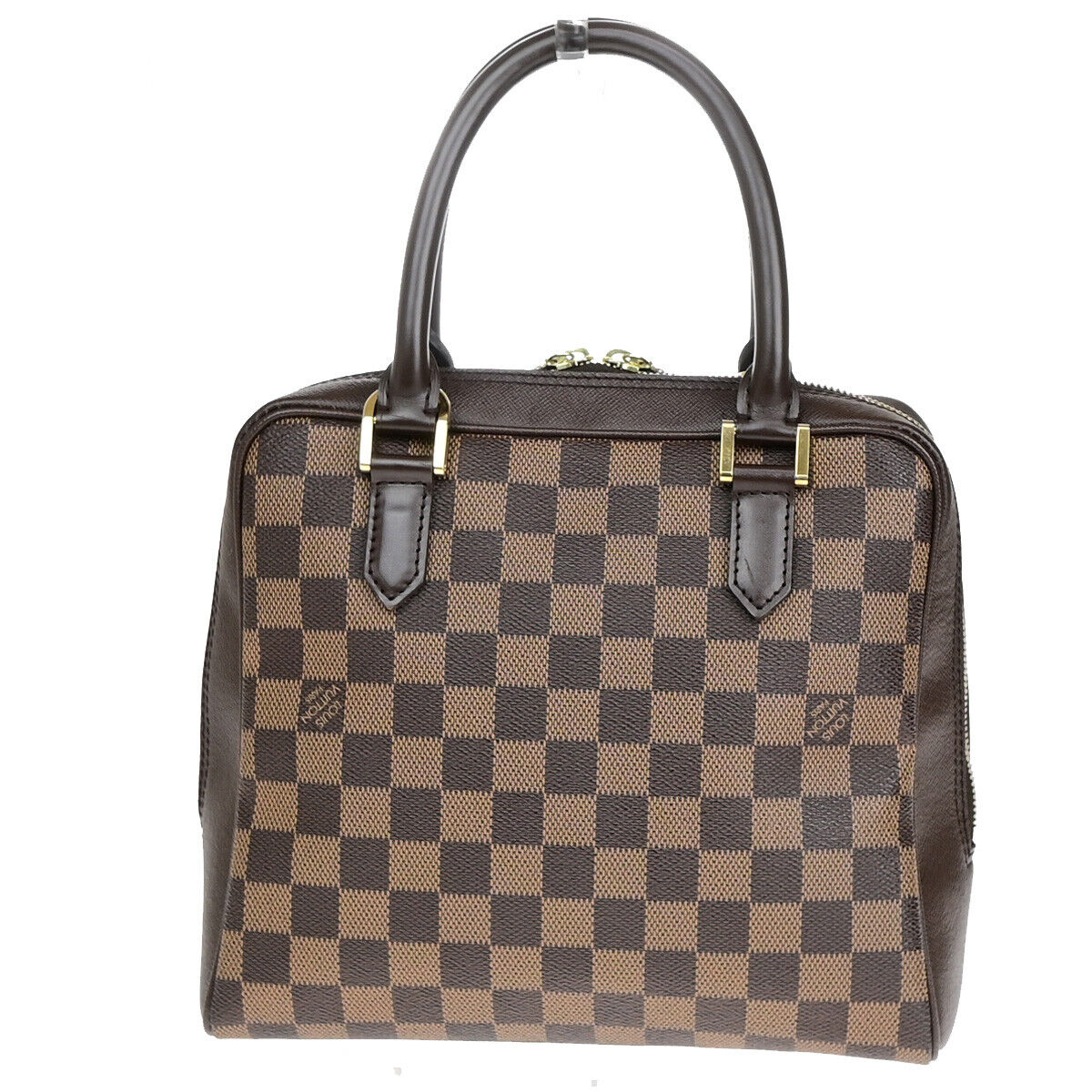 Louis Vuitton Brera, Brown, Canvas, handbag