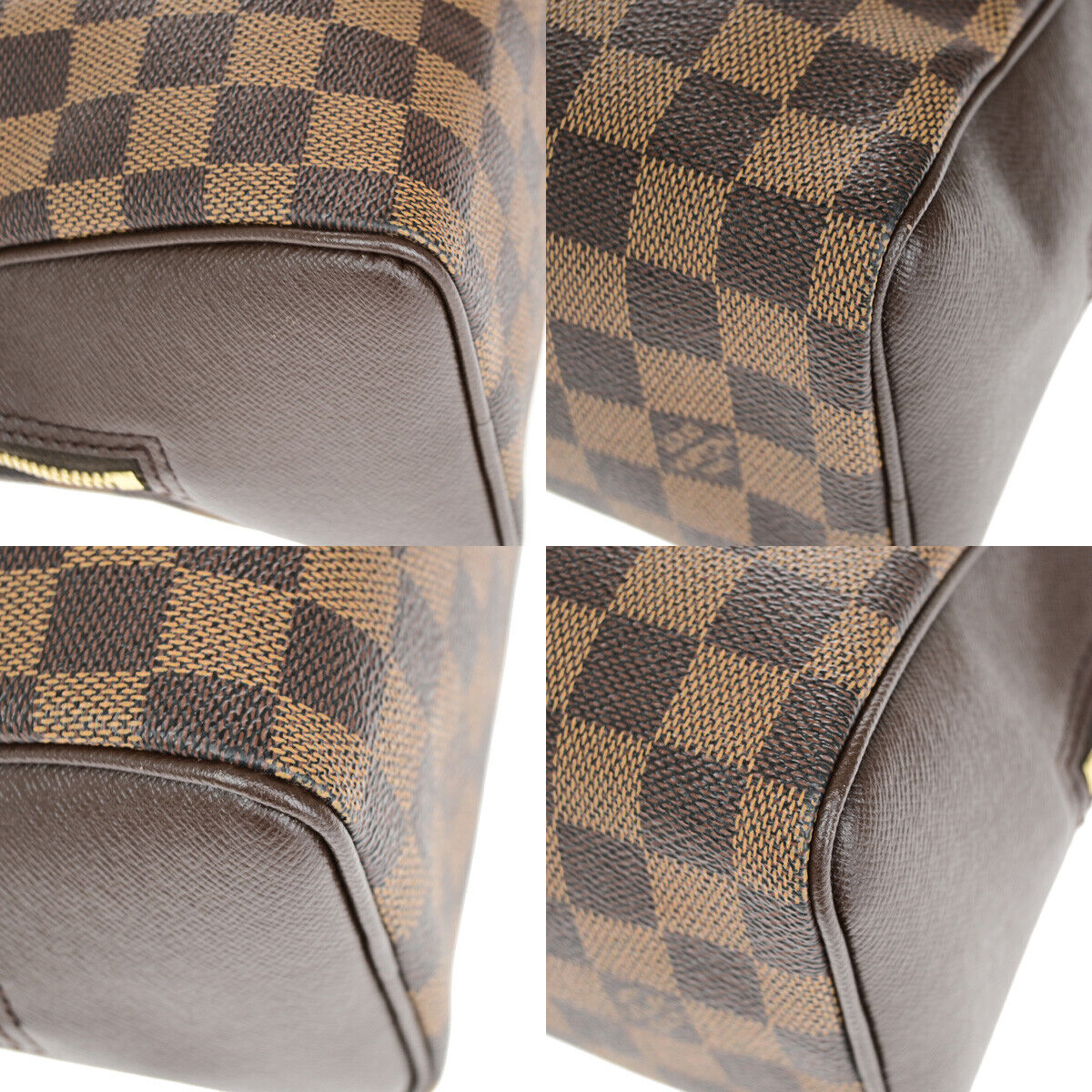 Louis Vuitton Brera, Brown, Canvas, handbag