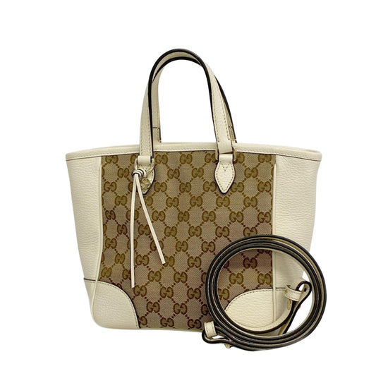 Gucci GG canvas, Beige, Canvas, tote