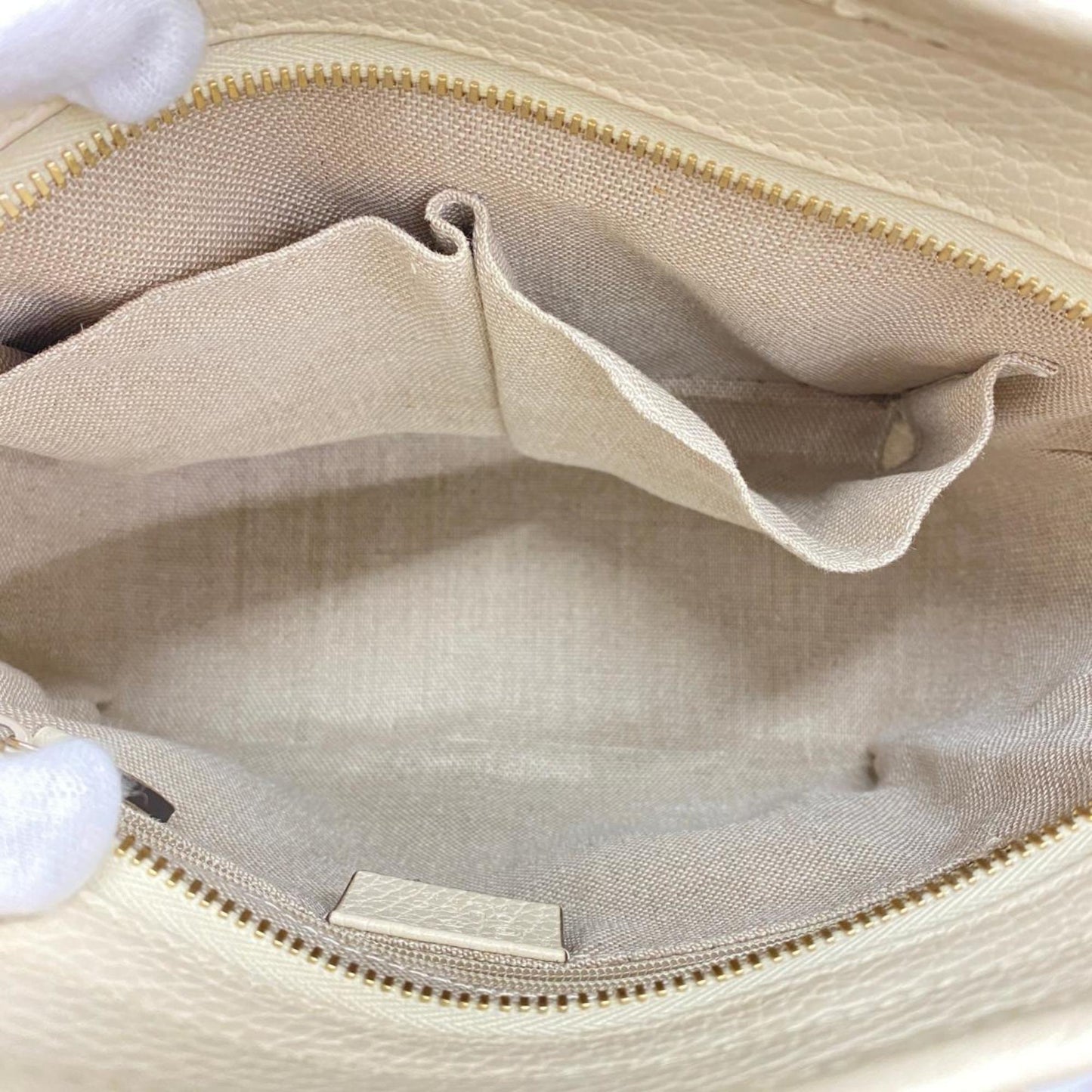 Gucci GG canvas, Beige, Canvas, tote