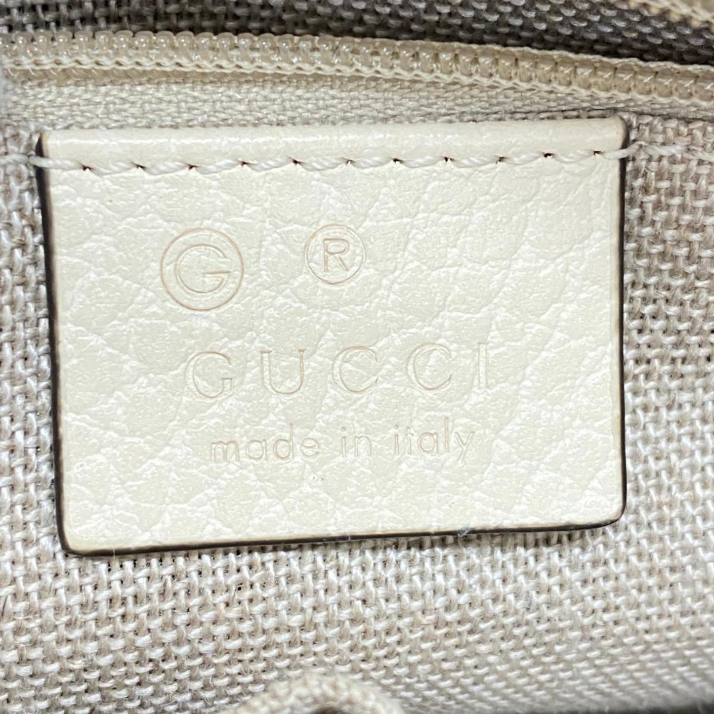 Gucci GG canvas, Beige, Canvas, tote