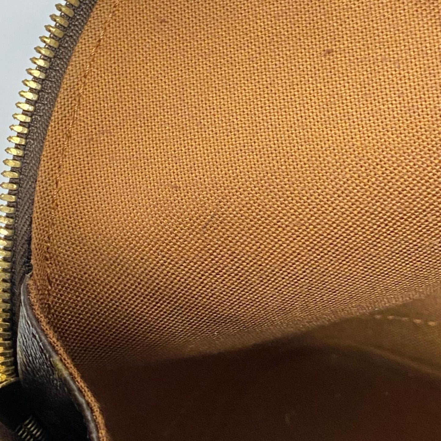 Louis Vuitton Alma, Brown, Canvas, handbag