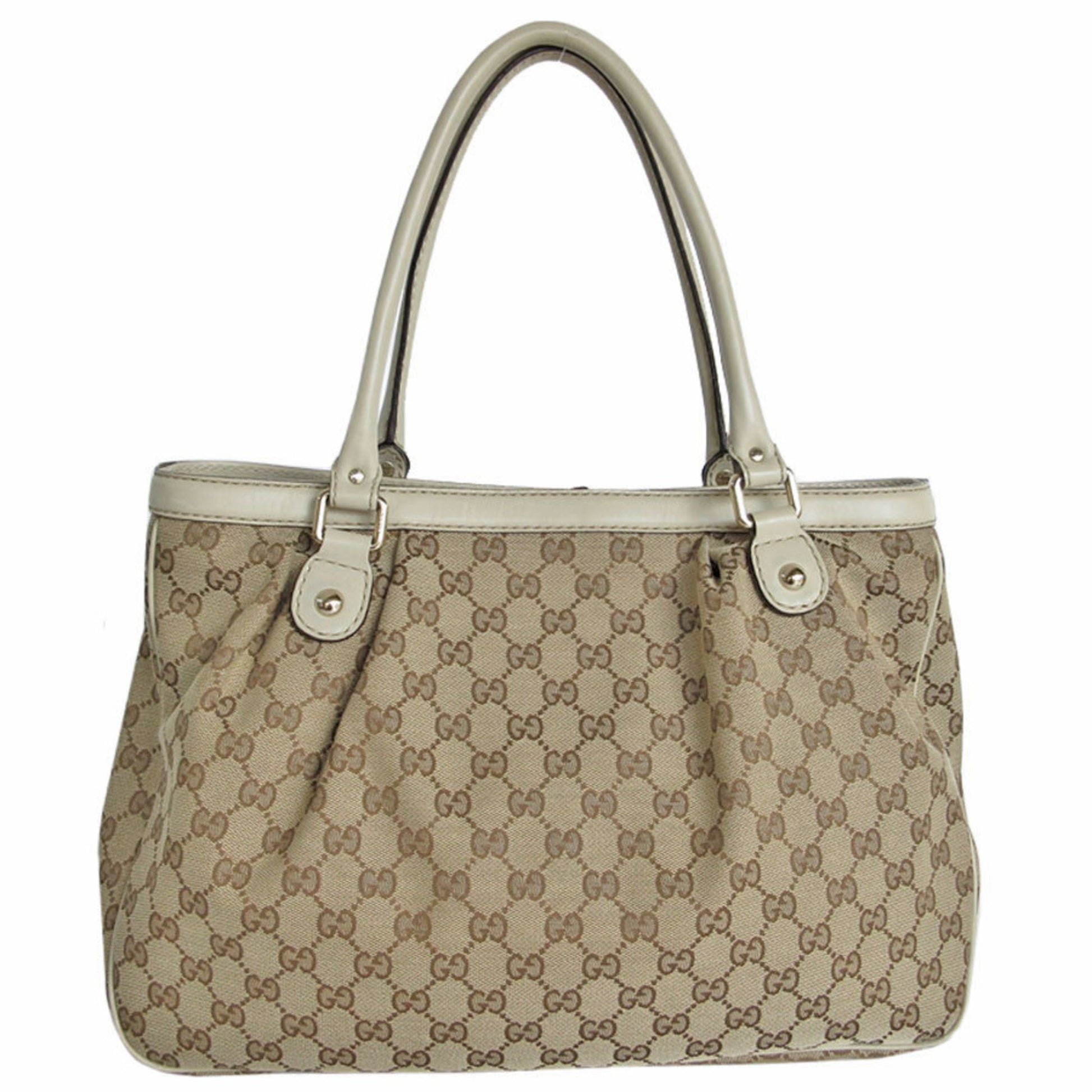 Gucci GG canvas, Beige, Canvas, handbag