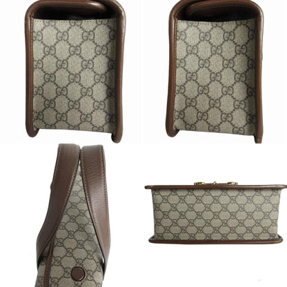 Gucci Horsebit, Beige, Canvas, handbag