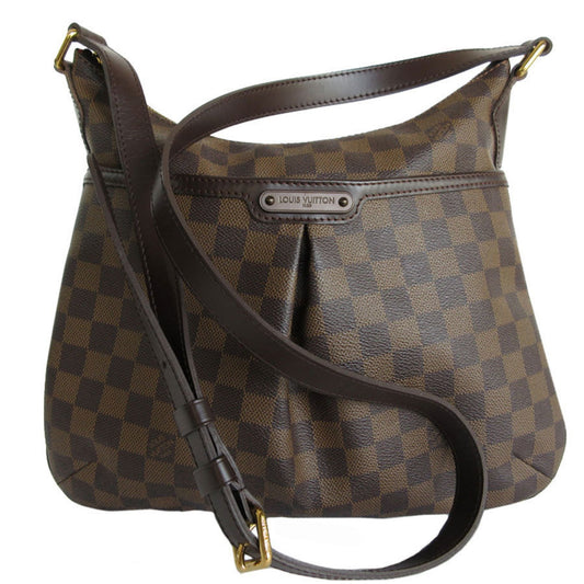 Louis Vuitton Bloomsbury, Brown, Canvas, shoulder