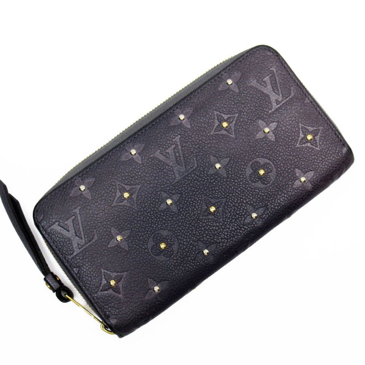 Louis Vuitton Zippy wallet, Black, Leather, wallet