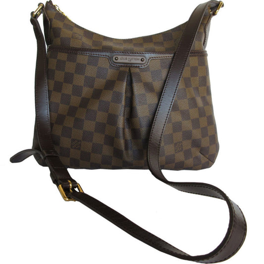 Louis Vuitton Bloomsbury, Brown, Canvas, shoulder