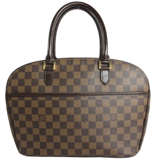 Louis Vuitton Sarria, Brown, Canvas, handbag
