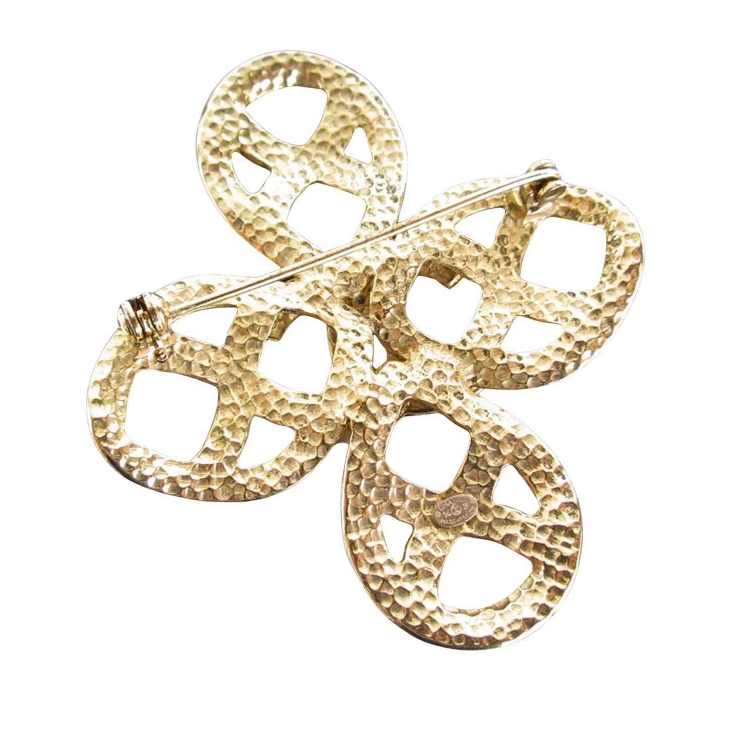 Chanel Coco Mark, Gold, Metal, brooch