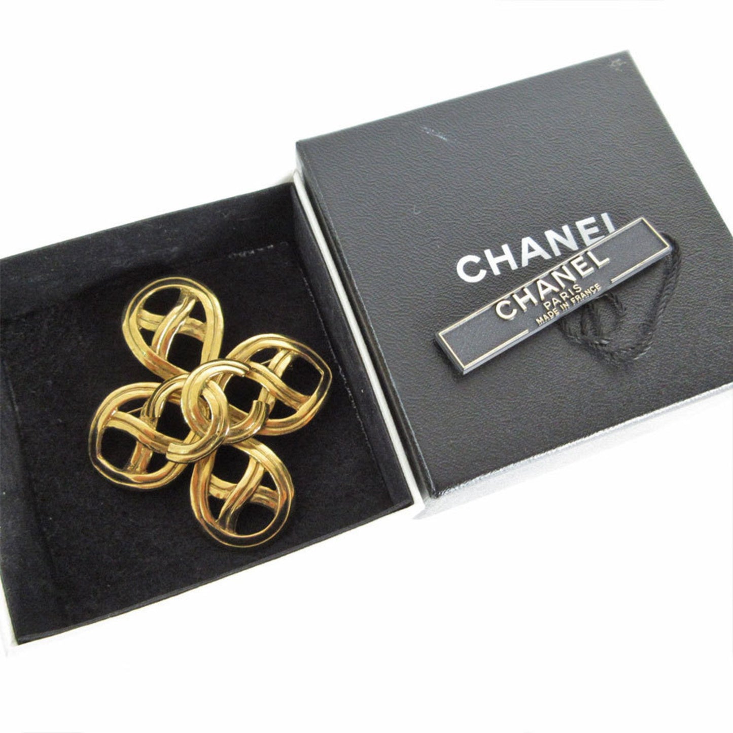 Chanel Coco Mark, Gold, Metal, brooch