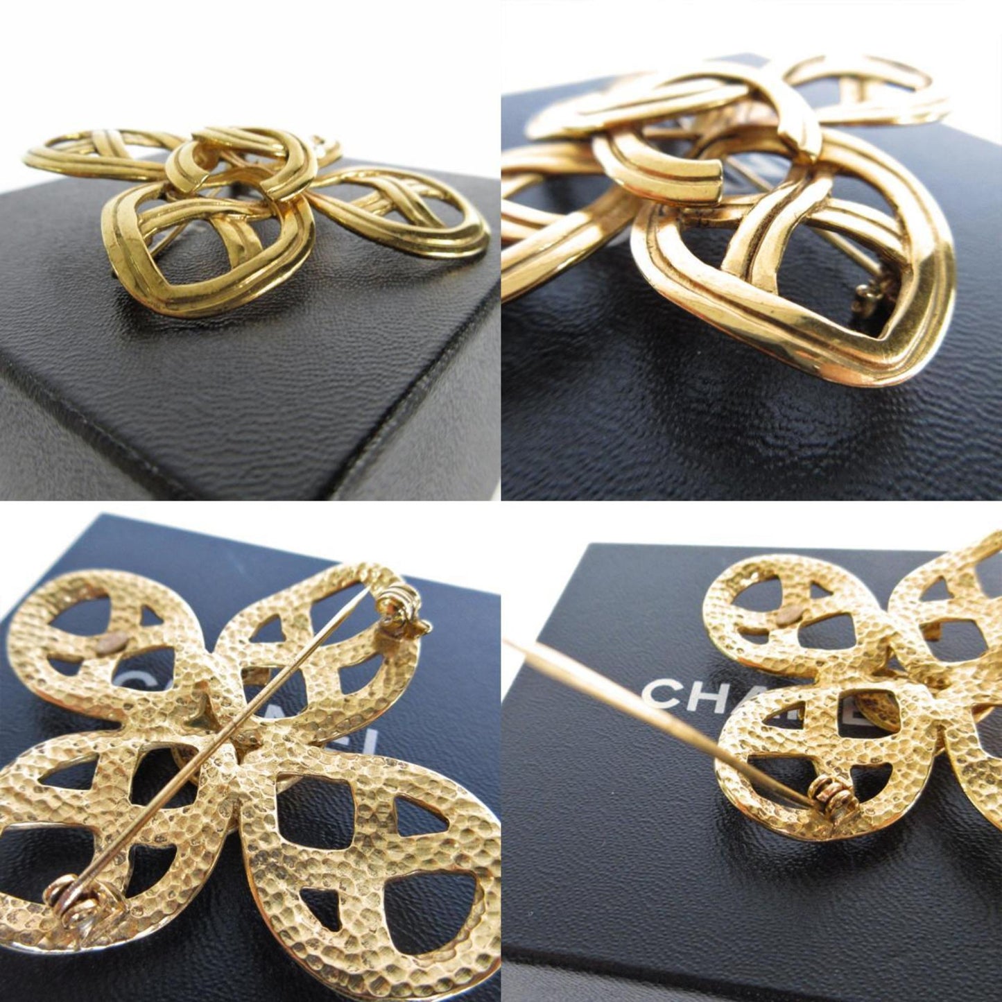 Chanel Coco Mark, Gold, Metal, brooch