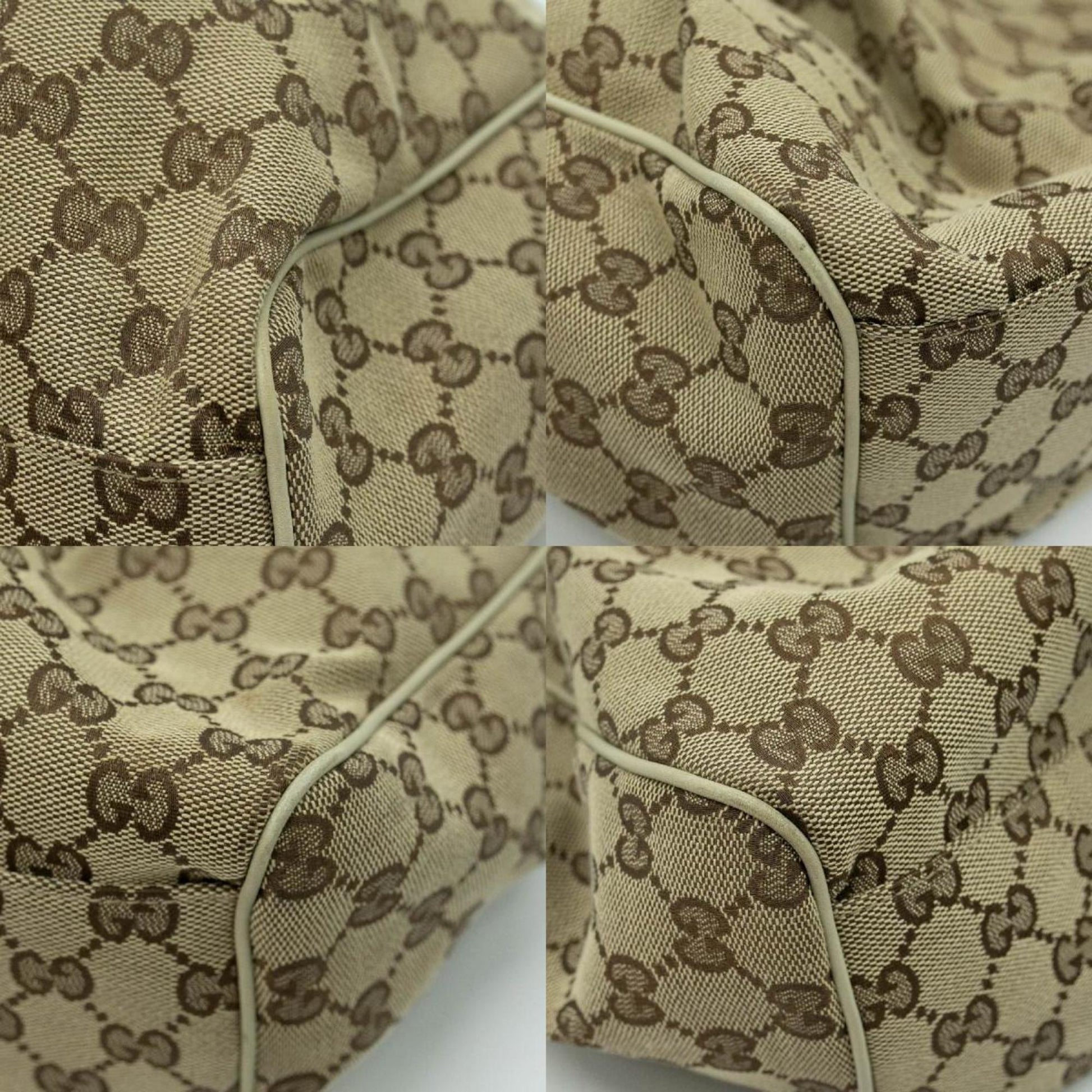 Gucci Sukey, Beige, Canvas, tote