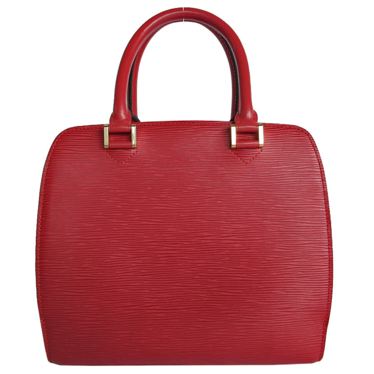 Louis Vuitton Pont Neuf, Red, Leather, handbag