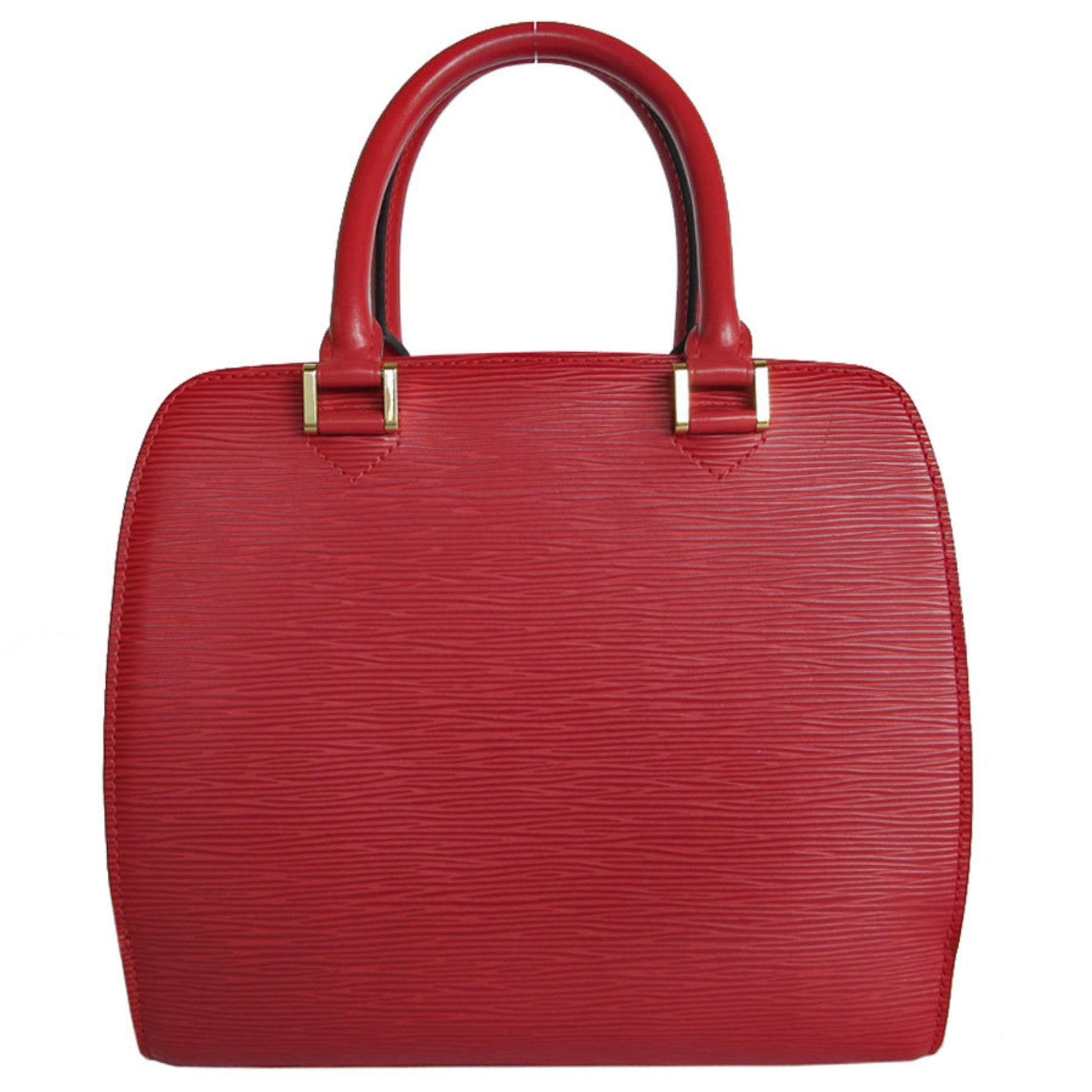 Louis Vuitton Pont Neuf, Red, Leather, handbag