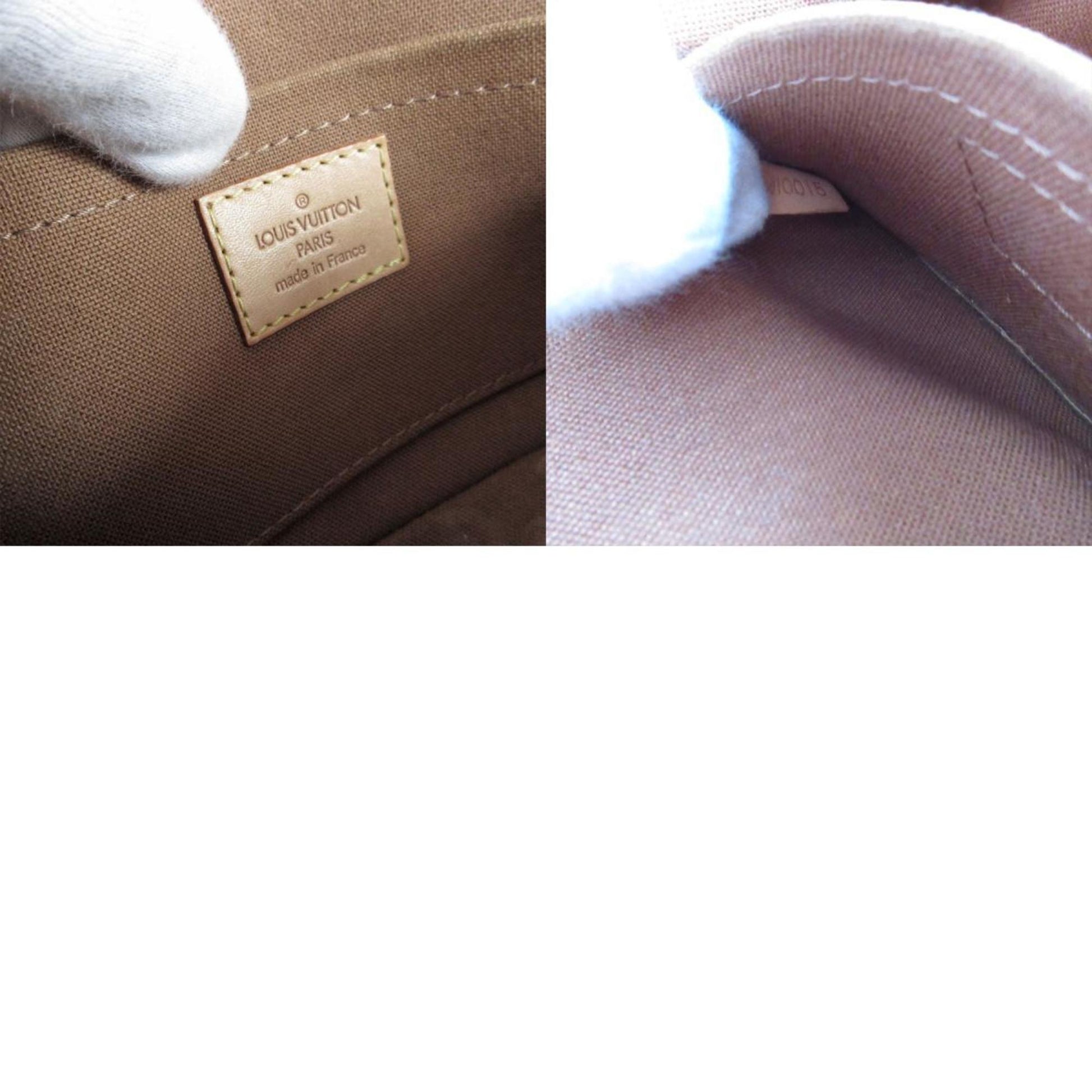 Louis Vuitton Marelle, Brown, Canvas, clutch
