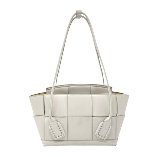 Bottega Veneta Arco, White, Leather, shoulder