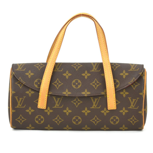 Louis Vuitton Sonatine, Brown, Canvas, handbag