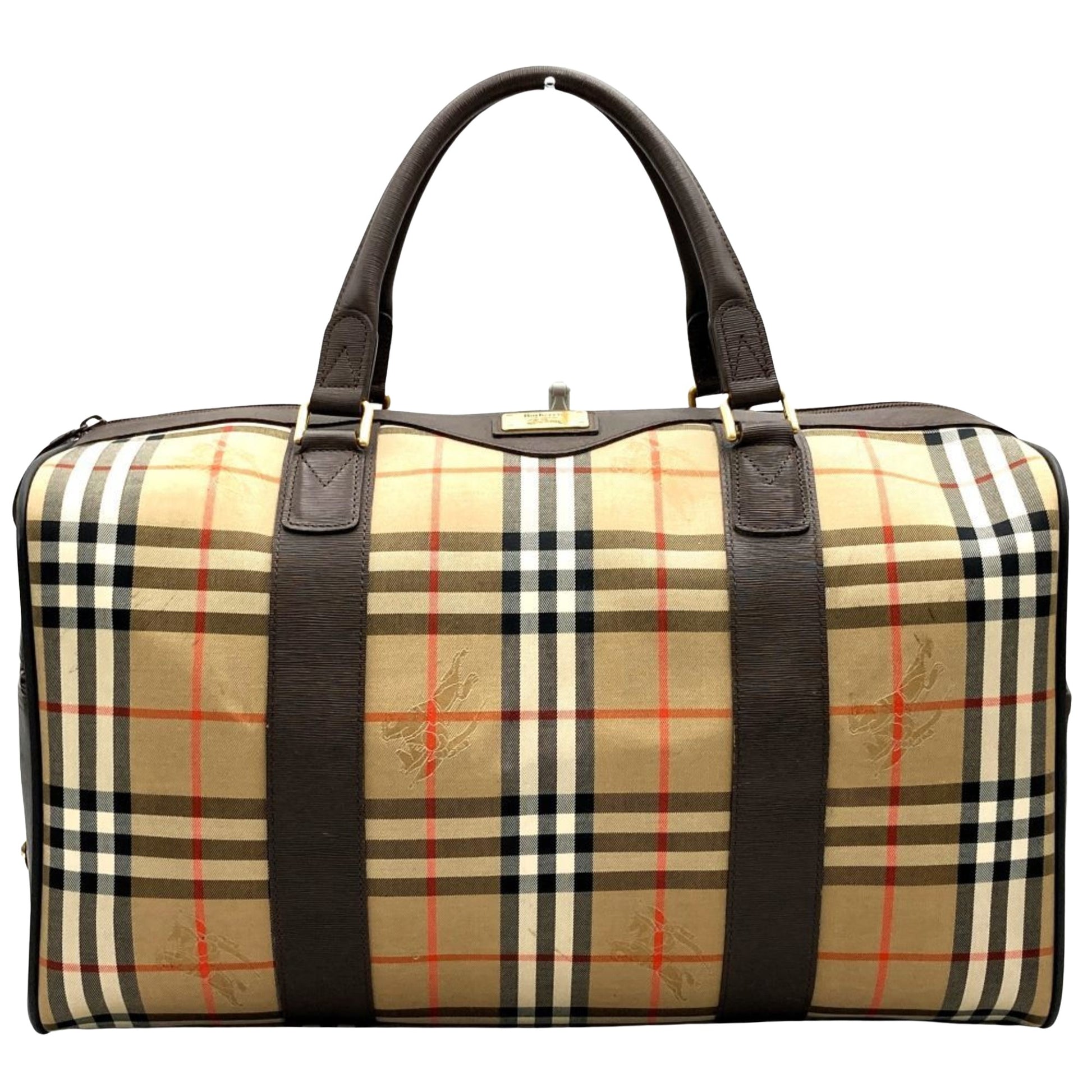 Burberry Nova Check, Beige, Canvas, travel