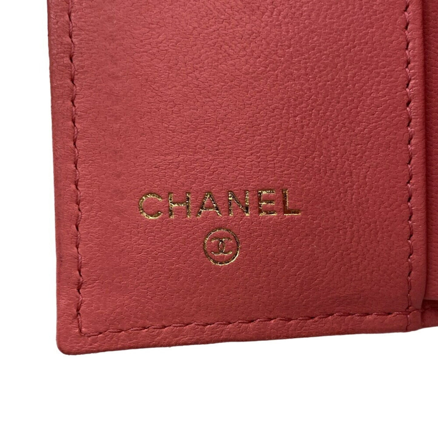 Chanel Boy, Pink, Leather, wallet