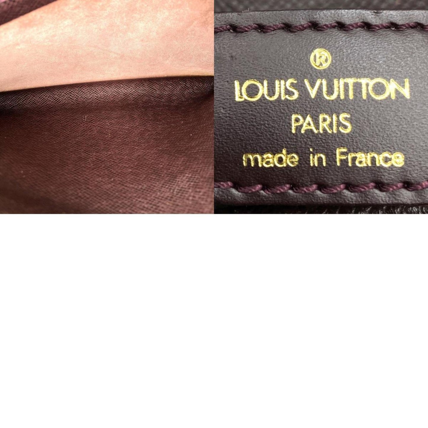 Louis Vuitton Reporter, Brown, Leather, shoulder