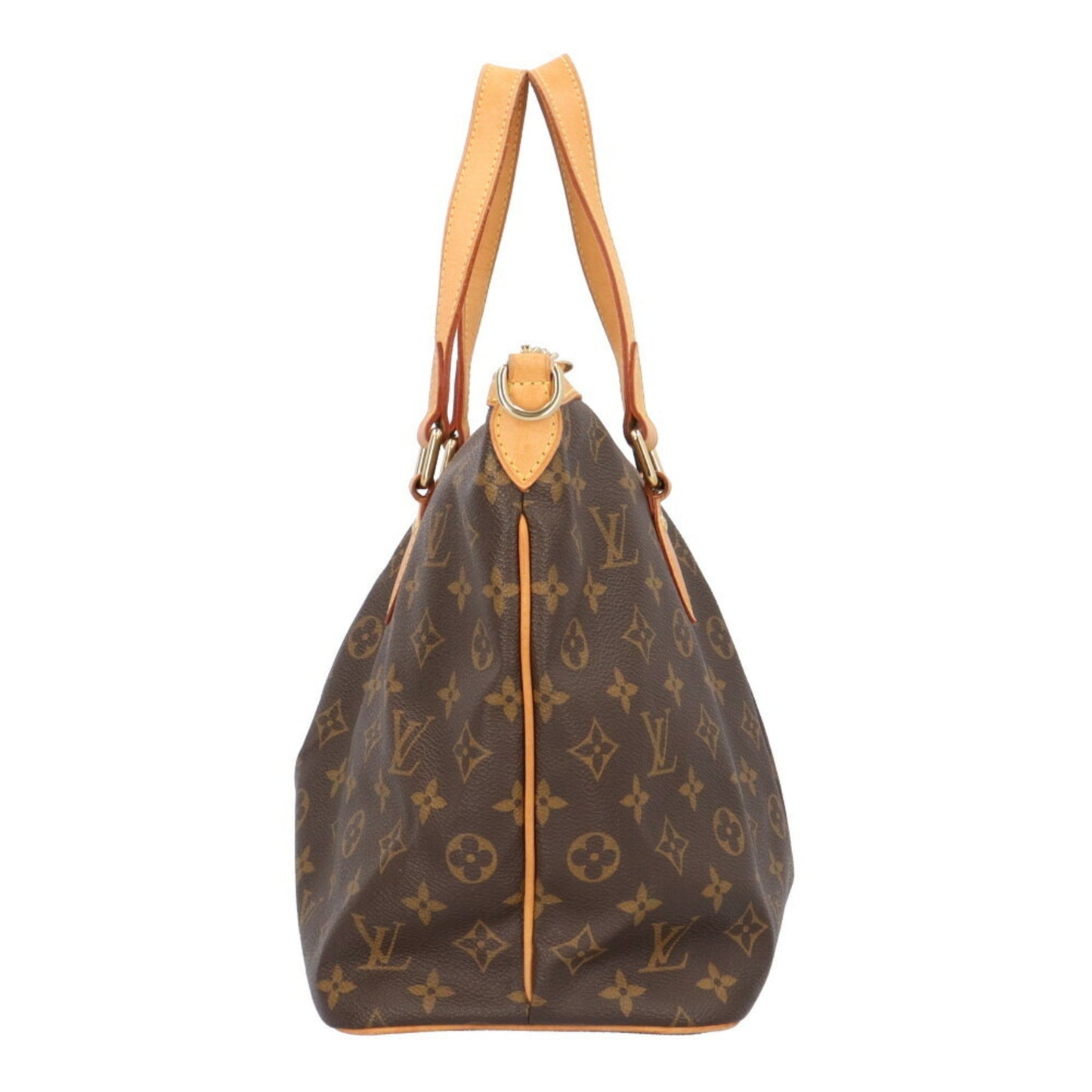 Louis Vuitton Palermo, Brown, Canvas, tote