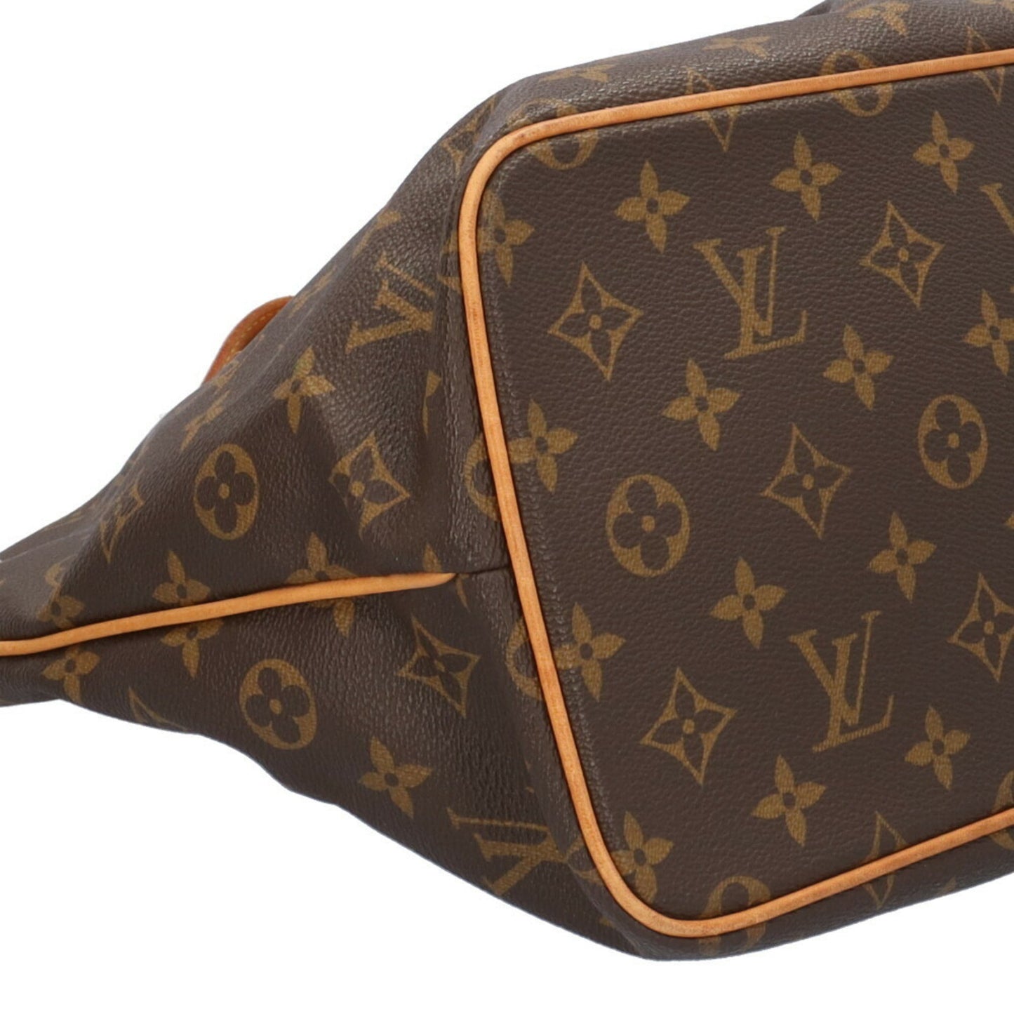 Louis Vuitton Palermo, Brown, Canvas, tote