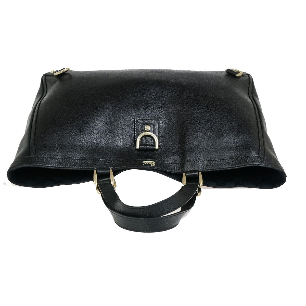 Gucci Abbey, Black, Leather, tote