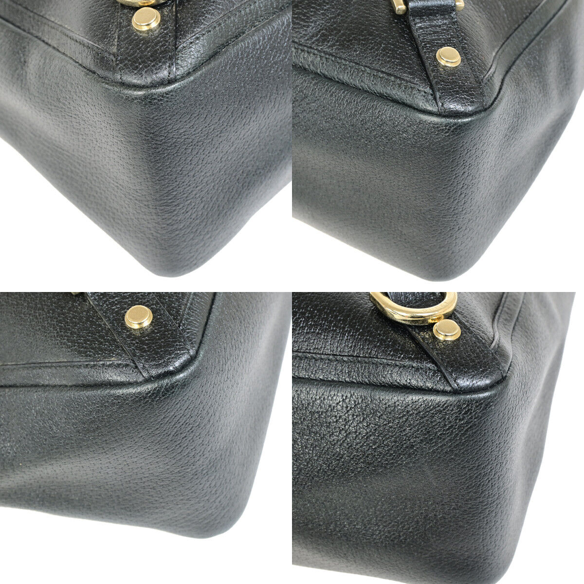 Gucci Abbey, Black, Leather, tote