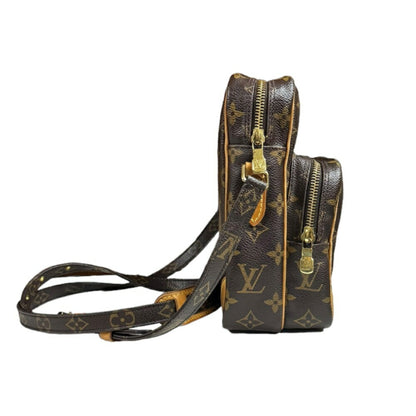 Louis Vuitton Amazon, Brown, Canvas, shoulder