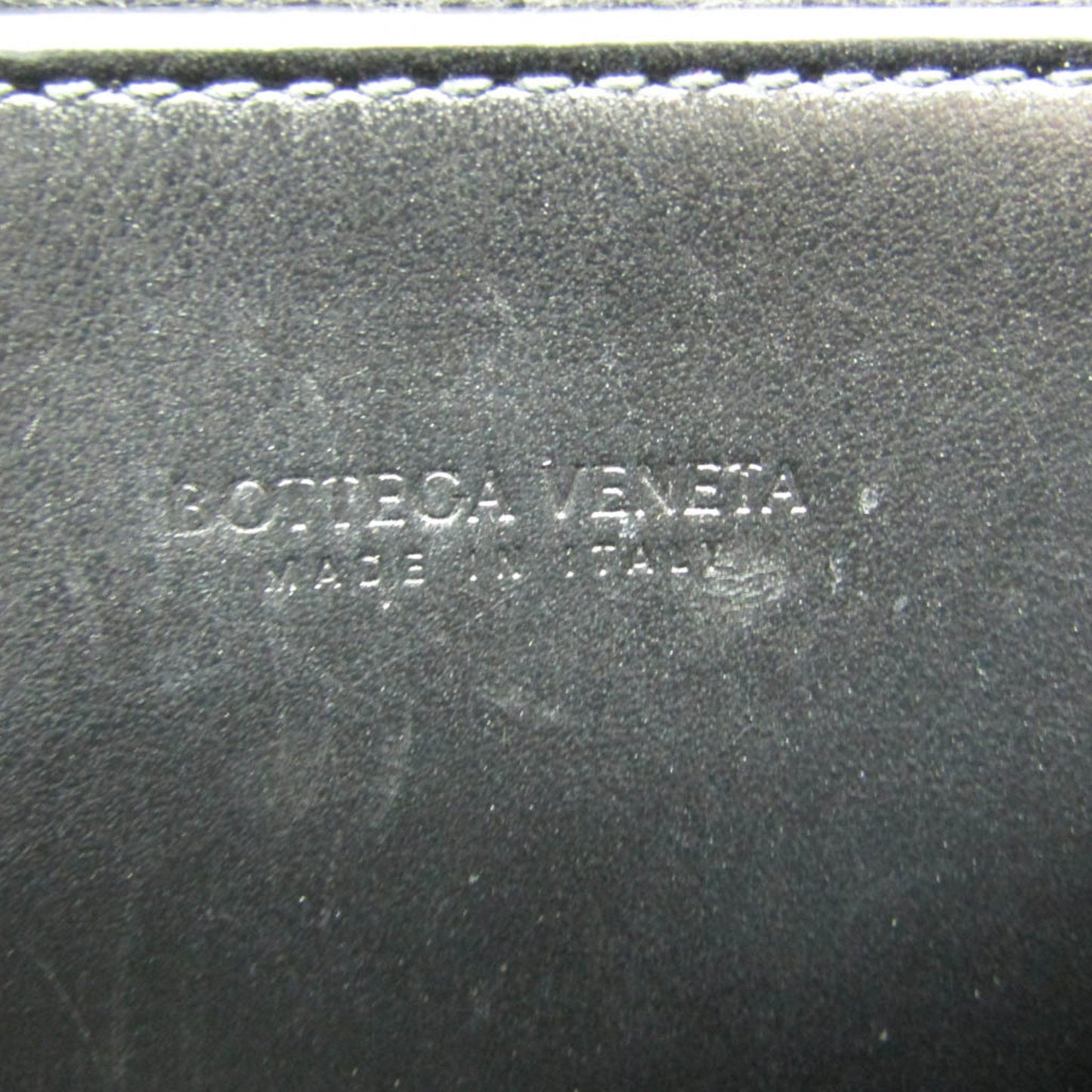 Bottega Veneta Intrecciato, Black, Leather, wallet