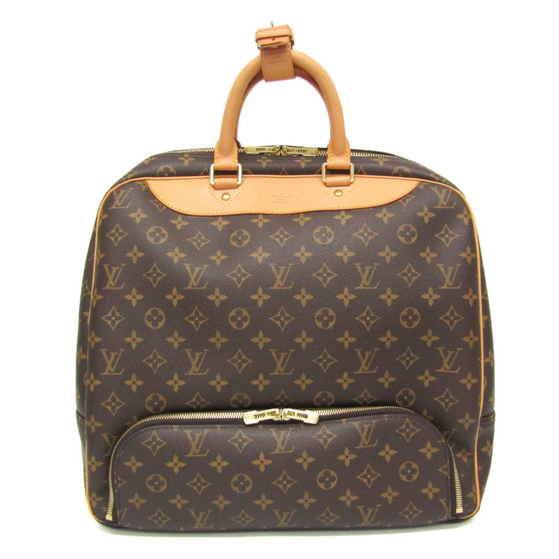 Louis Vuitton Evasion, Brown, Canvas, travel