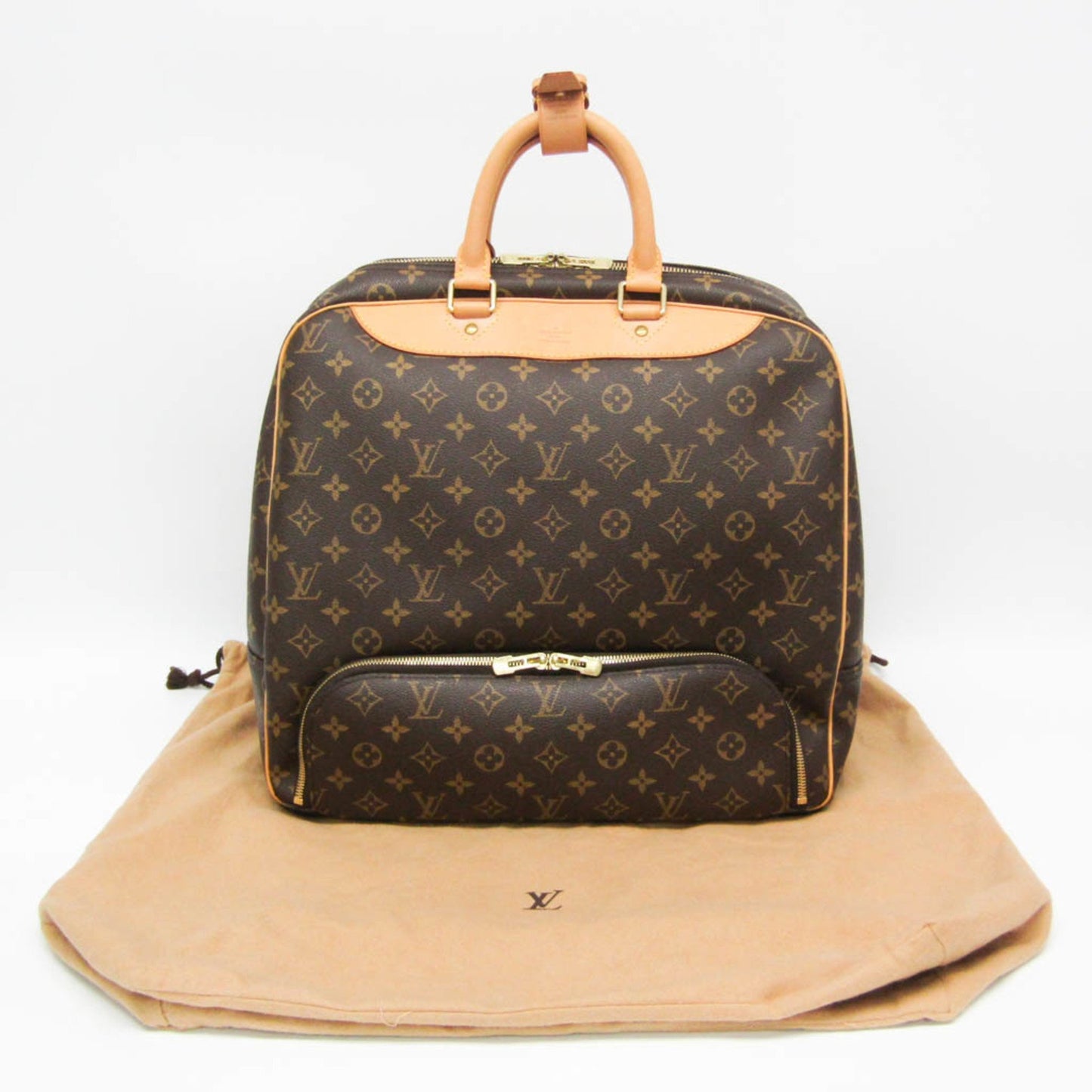 Louis Vuitton Evasion, Brown, Canvas, travel