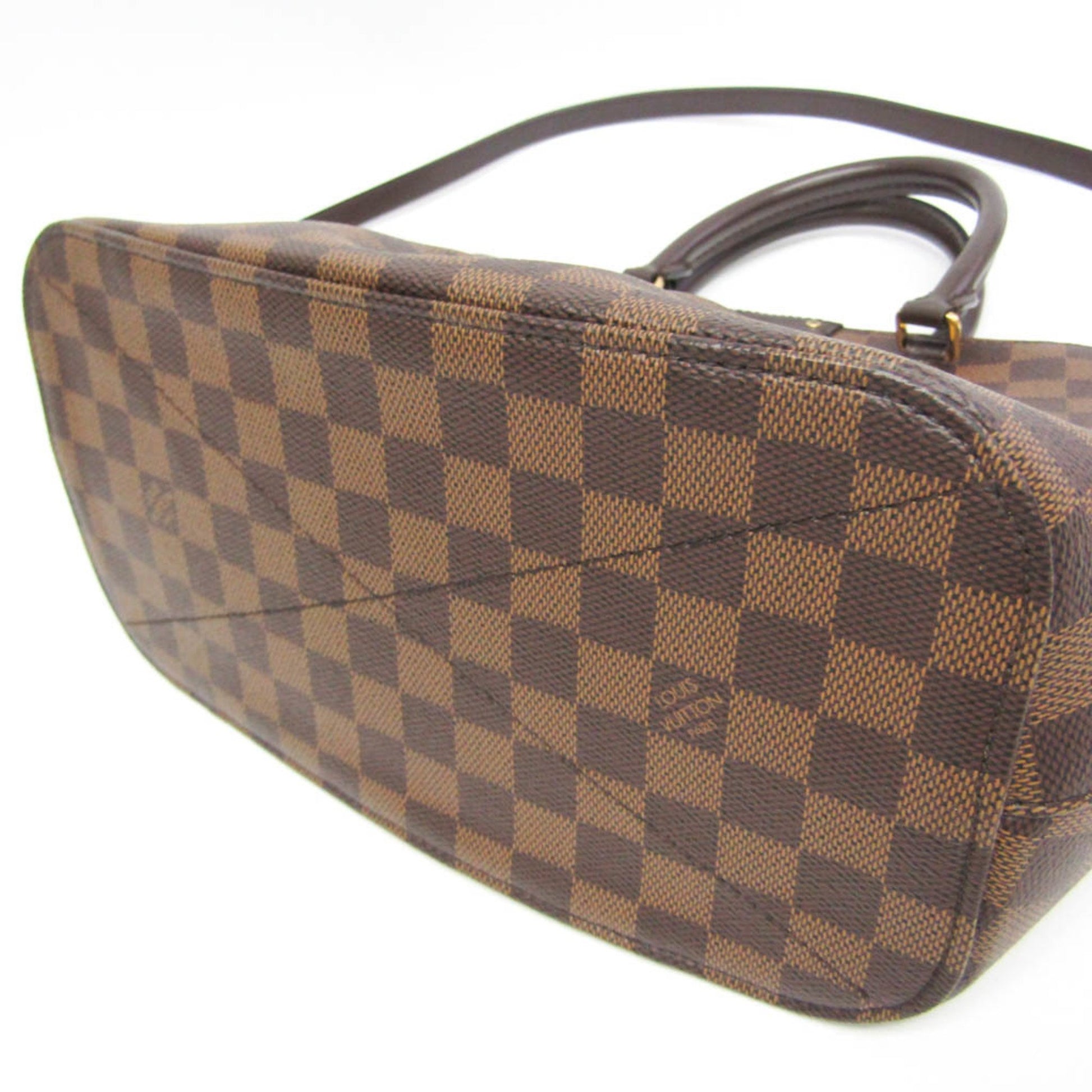 Louis Vuitton Siena, Brown, Canvas, handbag