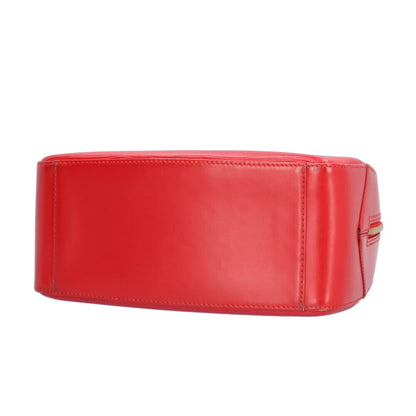Louis Vuitton Sablon, Red, Leather, handbag