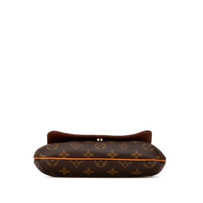 Louis Vuitton Musette Salsa, Brown, Canvas, shoulder