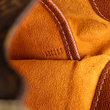 Louis Vuitton Musette Salsa, Brown, Canvas, shoulder