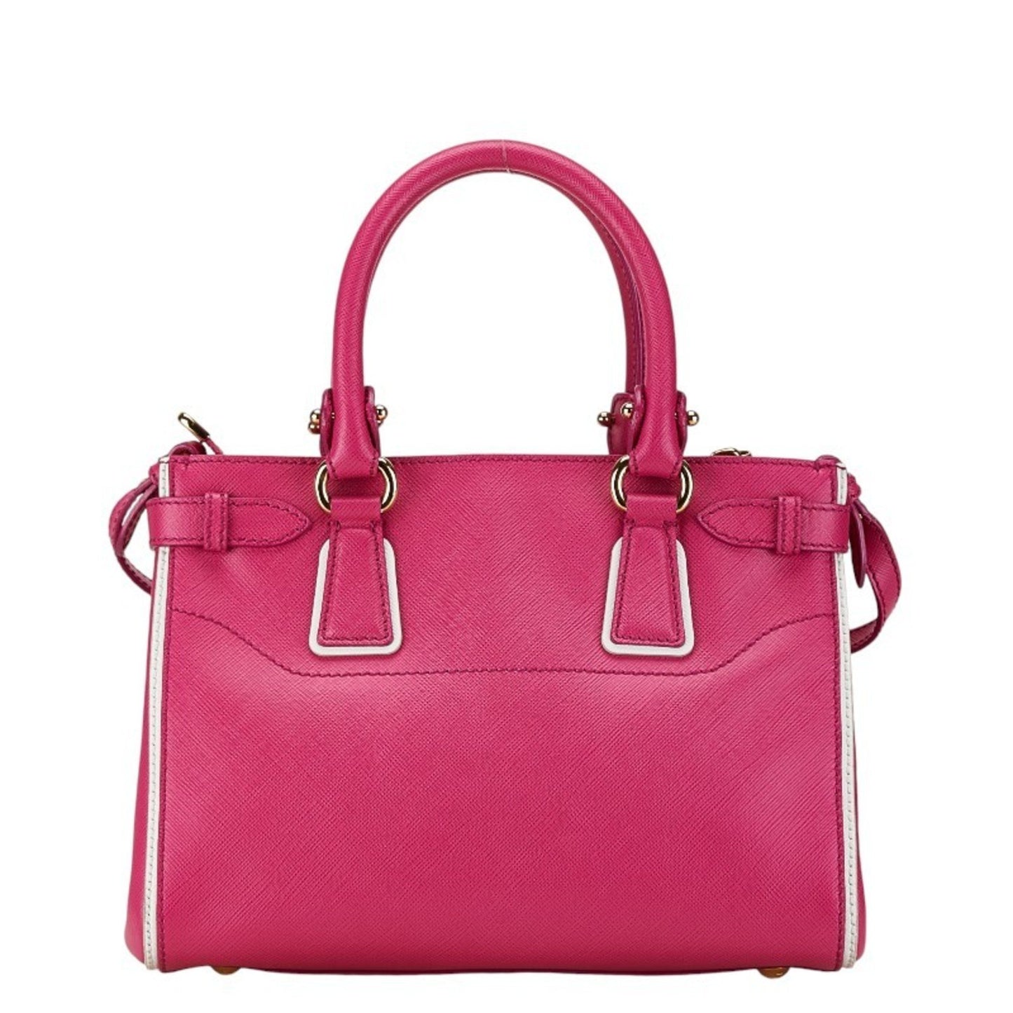 Salvatore Ferragamo Gancini, Pink, Leather, handbag