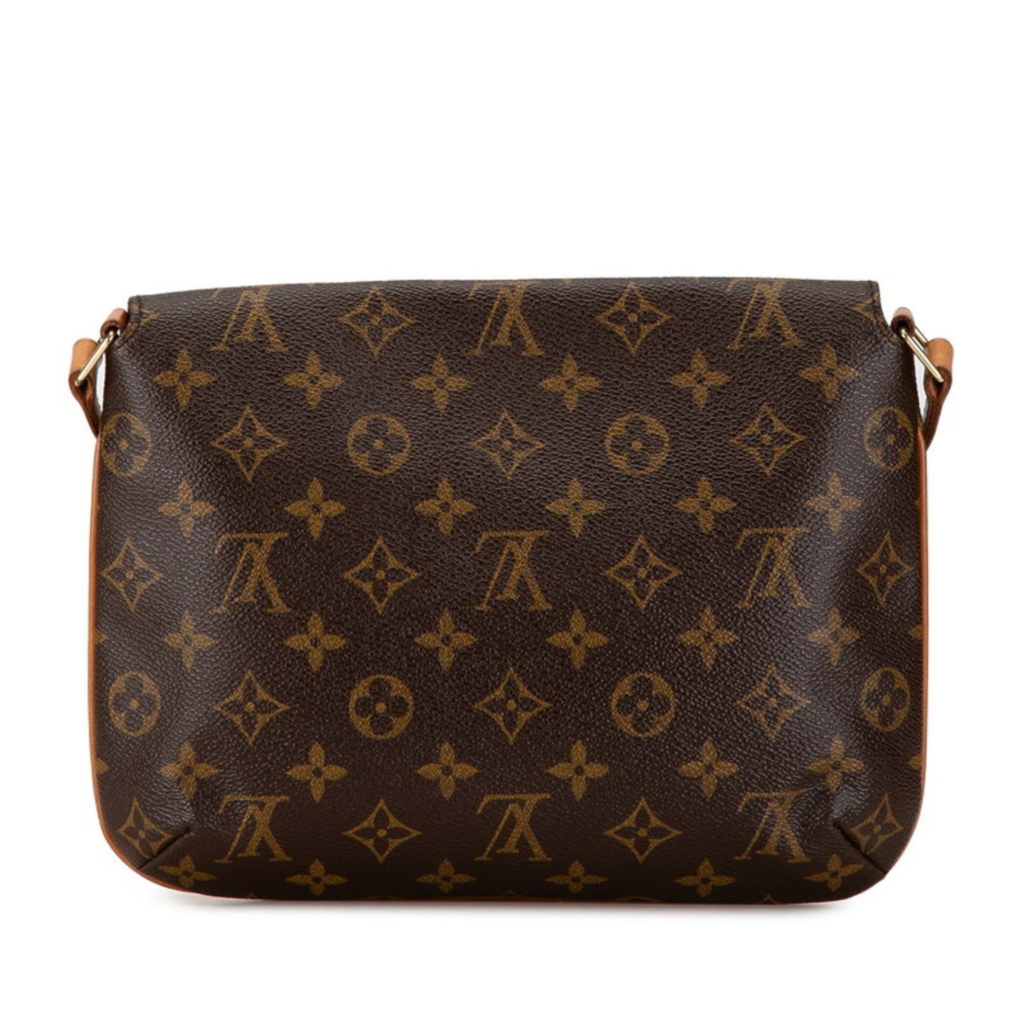 Louis Vuitton Musette Tango, Brown, Canvas, shoulder