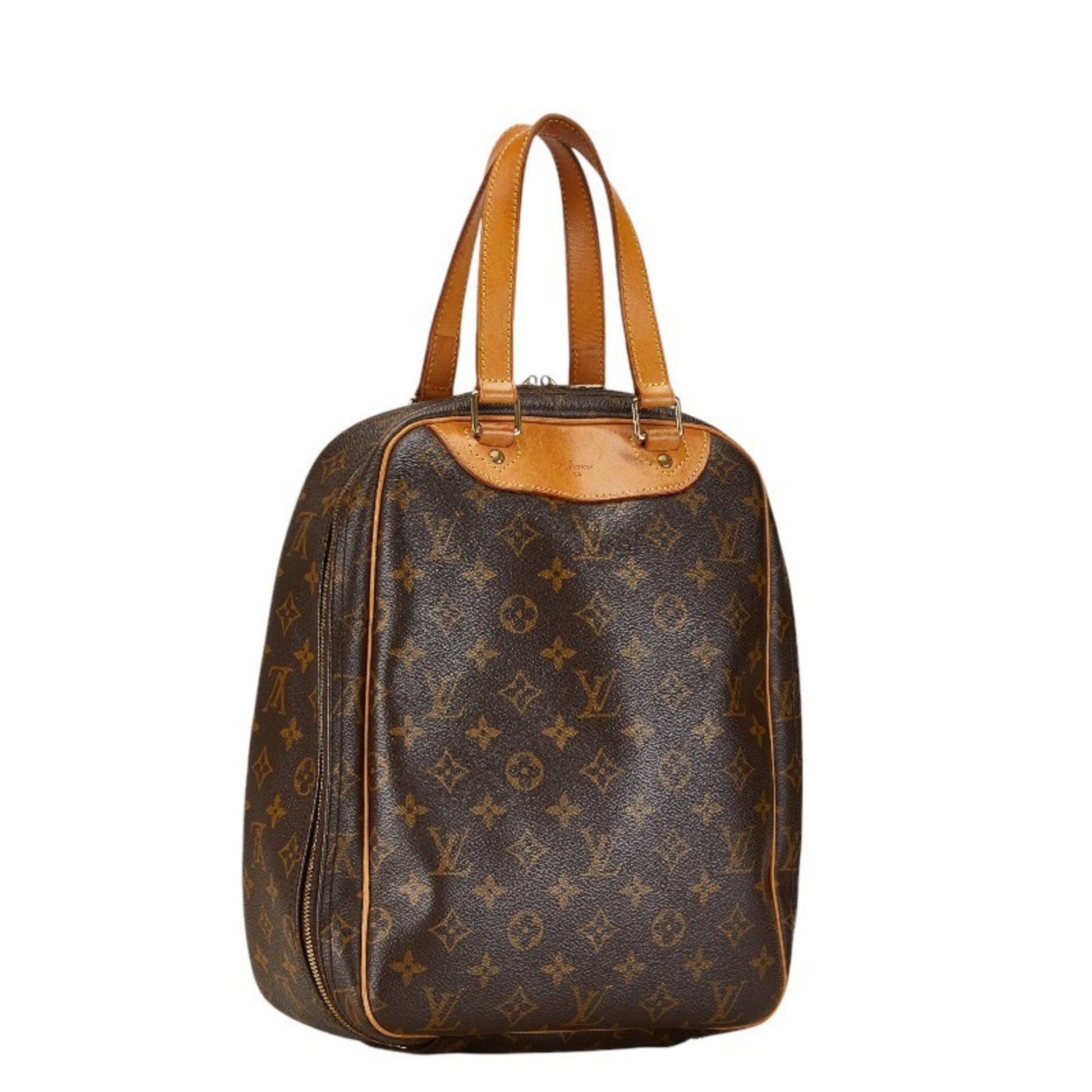 Louis Vuitton Excursion, Brown, Canvas, handbag