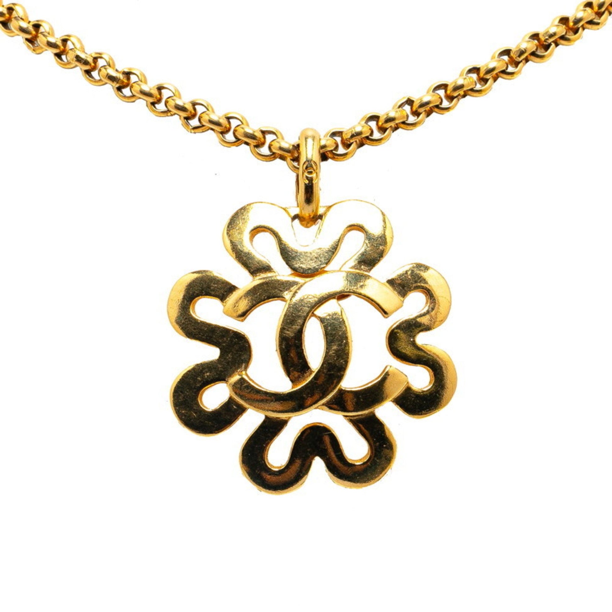 Chanel Coco Mark, Gold, Gold Plated, necklace